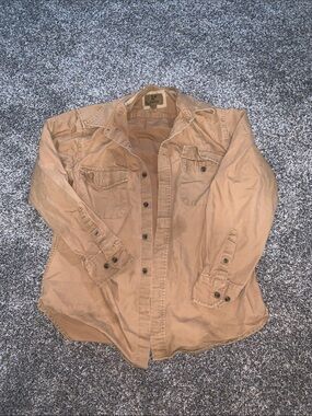 Will be $5 if put in a bundle Outdoor Life Men's Tan flannel